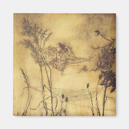 Imã Vintage Fairy Tale, Fada's Tightrope de Rackham