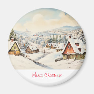 Imã Vintage Felry Christmas
