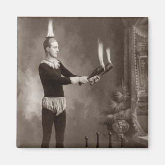 Imã Vintage Fire Juggler