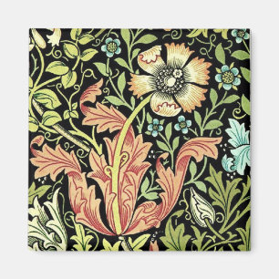 Imã Vintage Floral Wallpaper