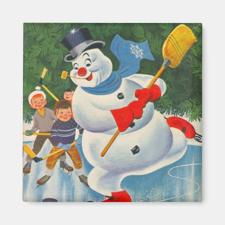 Imã Vintage Frosty em Skates
