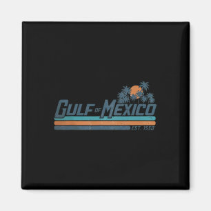 Imã Vintage Golfo Do México Desde 1550 Retro Vintage