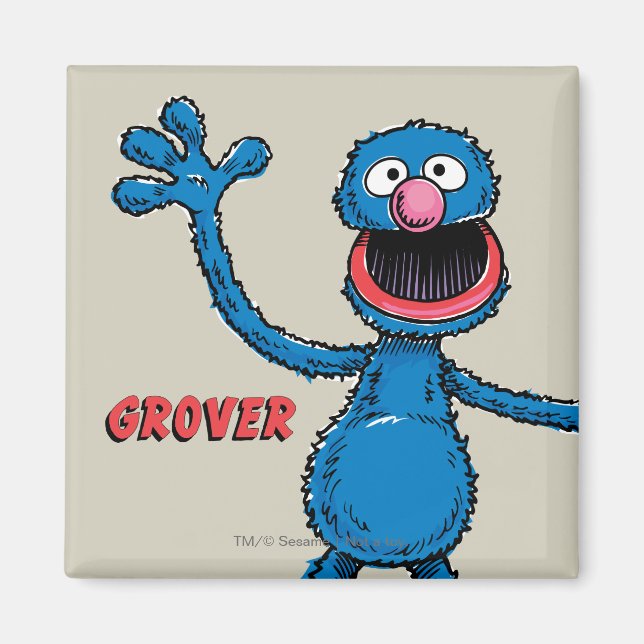 Imã Vintage Grover (Frente)