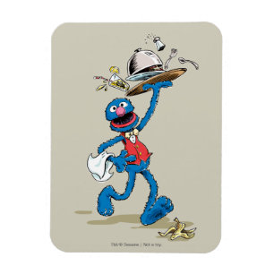 Ímã Vintage Grover o Garçom