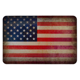 Ímã Vintage Grunge imã de geladeira de bandeira dos EU