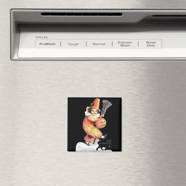 Imã Vintage Halloween Fumota Fumante (In Situ (Dishwasher))