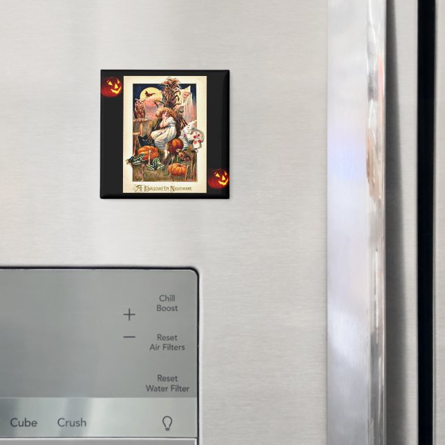 Imã Vintage Halloween Nightmare (In Situ (Fridge))