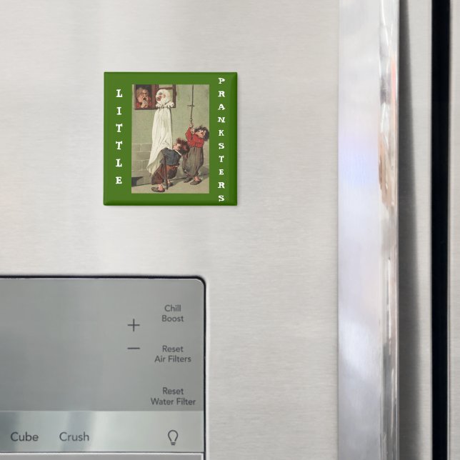 Imã Vintage Halloween Pranksters (In Situ (Fridge))