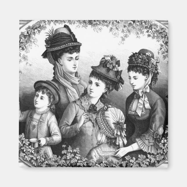 Imã Vintage Hats (Frente)