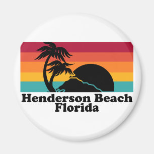Imã Vintage Henderson Beach Flórida
