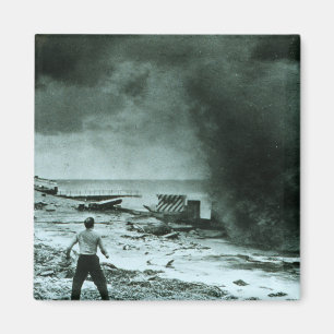 Imã Vintage Hurricane Wave