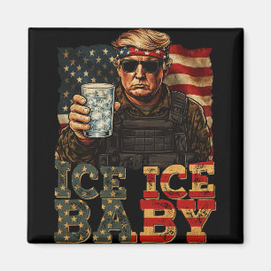 Imã Vintage Ice Ice By Funny Trump _4