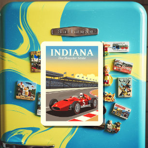 Ímã Vintage Indiana