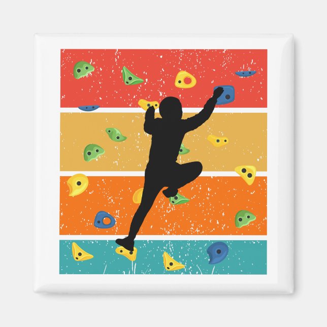 Imã Vintage Indoor Rock Escalting (Frente)