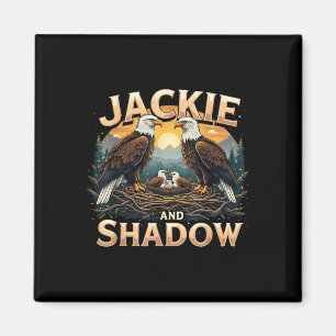 Imã Vintage Jackie E Design Da Família De Águia-Válida