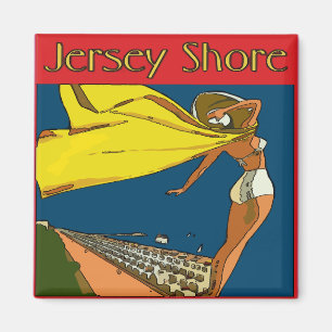 Imã Vintage Jersey Shore