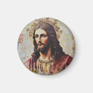 Imã Vintage Jesus Religioso