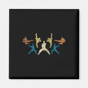 Imã Vintage Karate Taekwondo Mista Artes Marciais Mma 