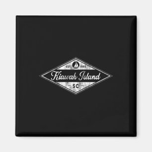 Imã Vintage Kiawah Island Est 1993 South Carolina Sc B