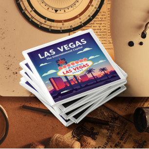 Imã Vintage Las Vegas Nevada