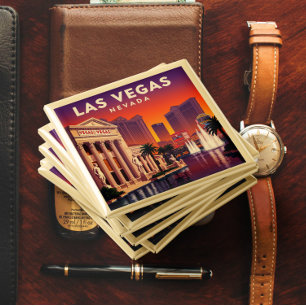 Imã Vintage Las Vegas Nevada