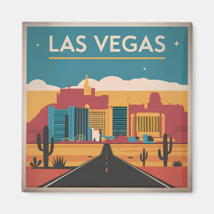 Imã Vintage Las Vegas USA