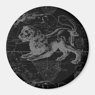 Imã Vintage Leo Constulation MapHevelius 1690