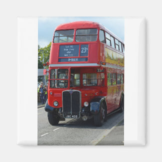 Imã Vintage London Bus