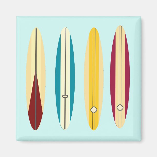 Imã Vintage Longboards (Frente)