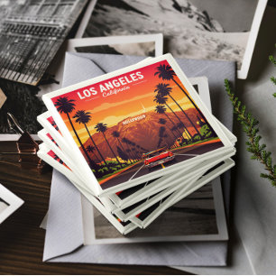 Imã Vintage Los Angeles California