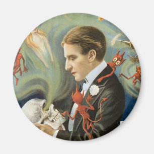 Imã Vintage Magic Poster, Thurston, The Excelente Magg