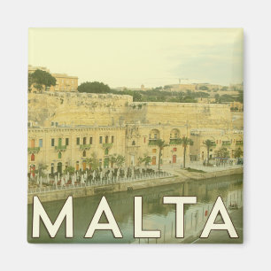 Imã Vintage Malta Magnet
