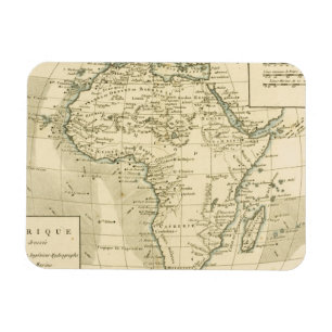 Ímã Vintage Map of Africa
