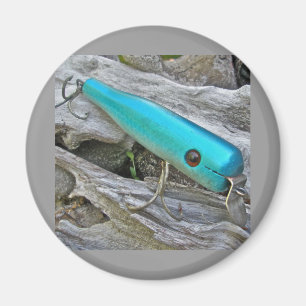 Imã Vintage Masterlure Snook em Vários Itens