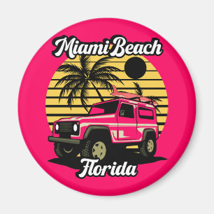 Imã Vintage Miami Beach Flórida