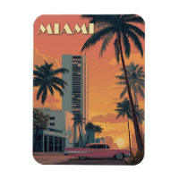 Vintage Miami Florida Viagem