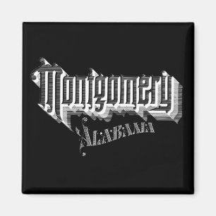 Imã Vintage Montgomery, AL