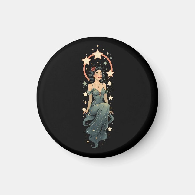 IMÃ VINTAGE MULHER (Frente)