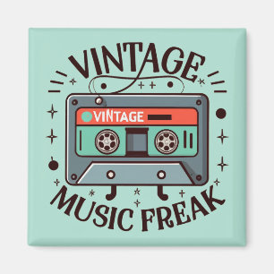 Imã Vintage Music Freak