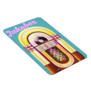 Ímã Vintage Music Jukebox