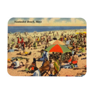 Ímã Vintage Nantasket Beach, Massachusetts