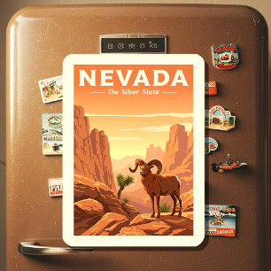 Ímã Vintage Nevada