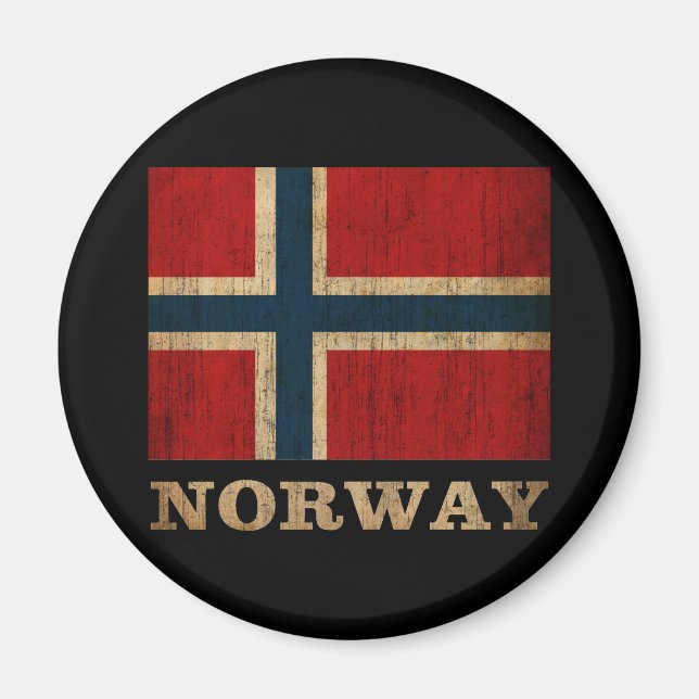 Imã Vintage Noruega (Frente)