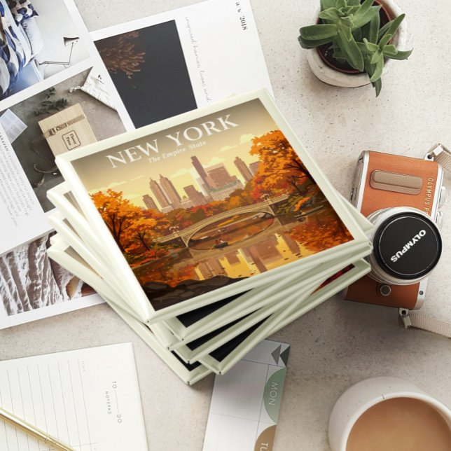 Imã Vintage Nova York (Criador carregado)