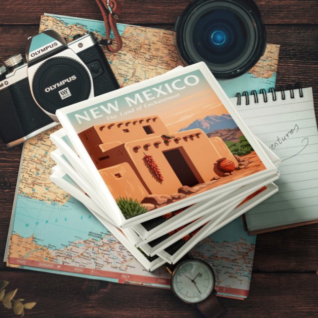 Imã Vintage Novo México (Criador carregado)