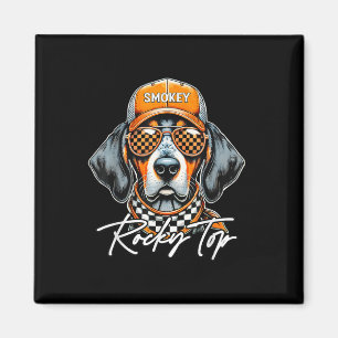 Imã Vintage Orange Blooded Tennessee Dog Lover Rocky T