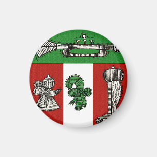 Imã Vintage Ornaments