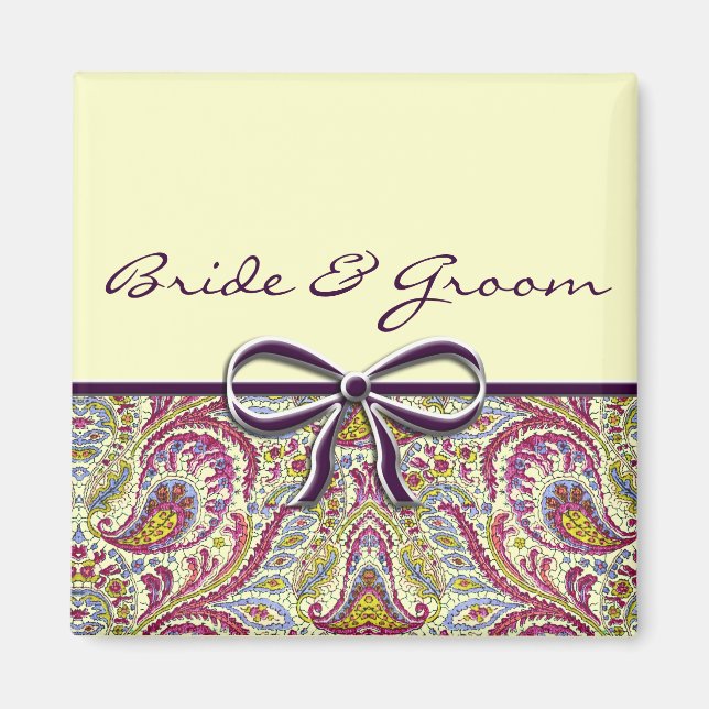 Imã Vintage Paisley (Frente)