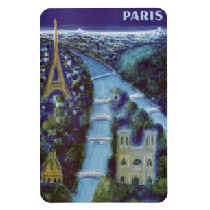 Ímã Vintage Paris, France -