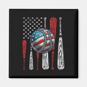 Imã Vintage Patriotic Vende 4 De Julho Americano Fl